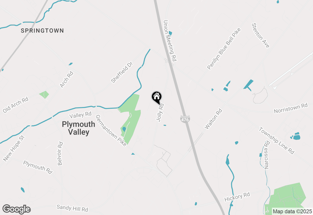 Map of 3051 Jolly Road, Plymouth Meeting, PA 19462