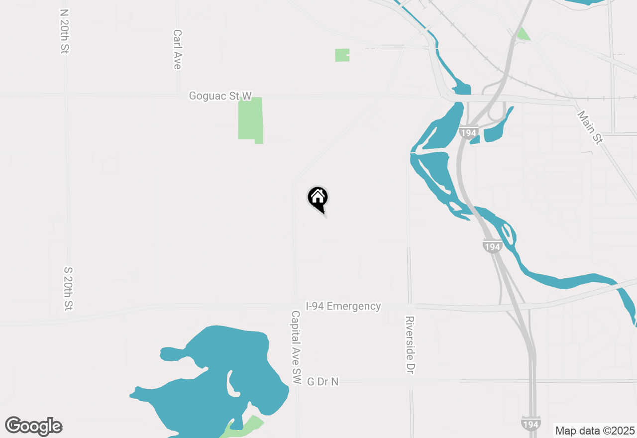 Map of 29 Richards Place, Battle Creek, MI 49015