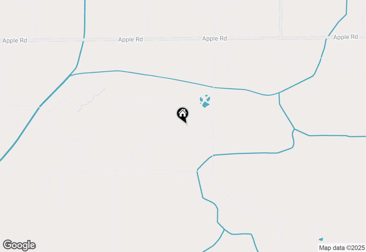 Map of 25419 Deer Ridge Trl, Waterford, WI 53185