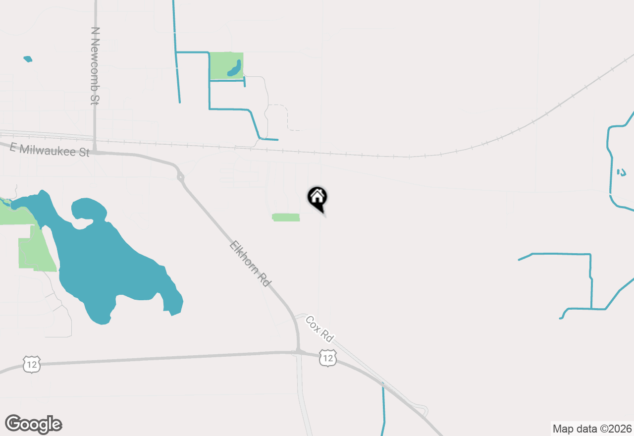 Map of 1365 E Jakes Way, Whitewater, WI 53190