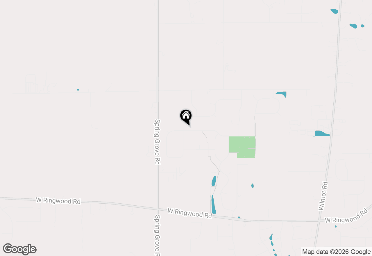 Map of 2312 Dakota Ridge, Johnsburg, IL 60051