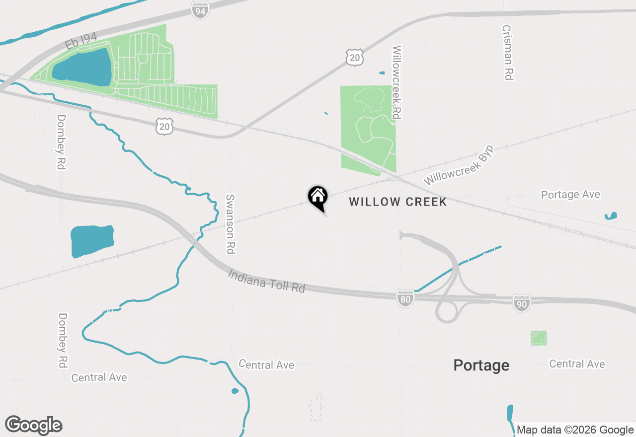 Map of 5818 Springfield Avenue, Portage, IN 46368