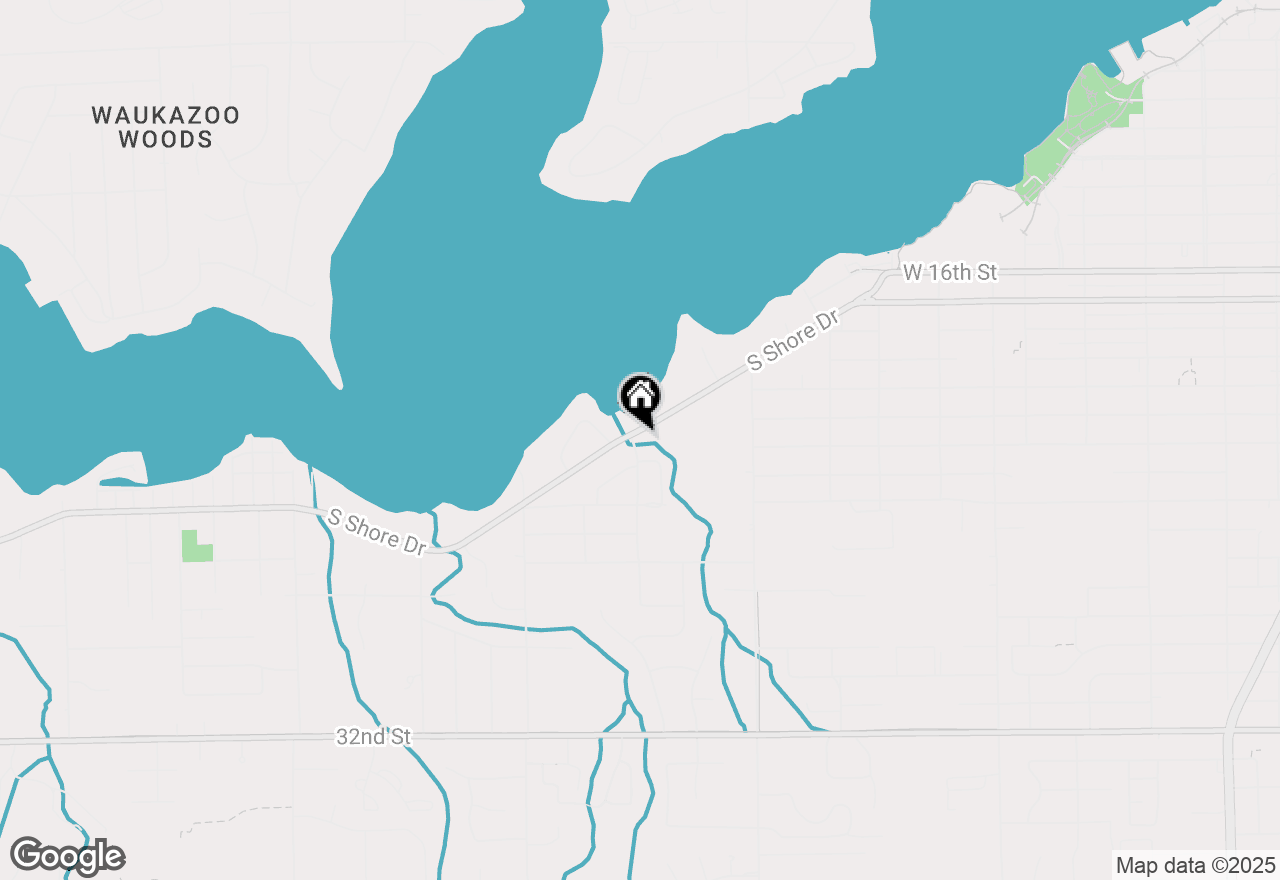 Map of 792 S Shore Drive, Holland, MI 49423