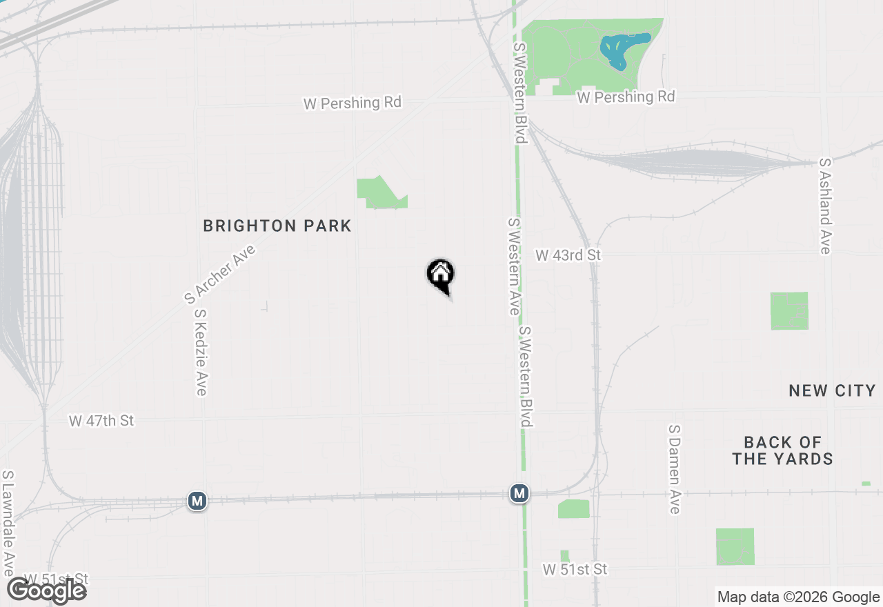 Map of 4409 S Rockwell Street, Chicago, IL 60632