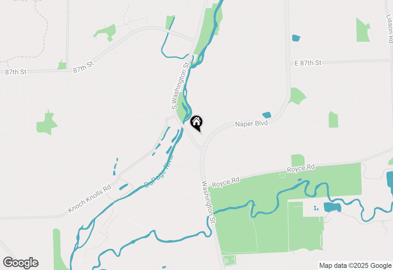 Map of 16 Rock River Court, Naperville, IL 60565