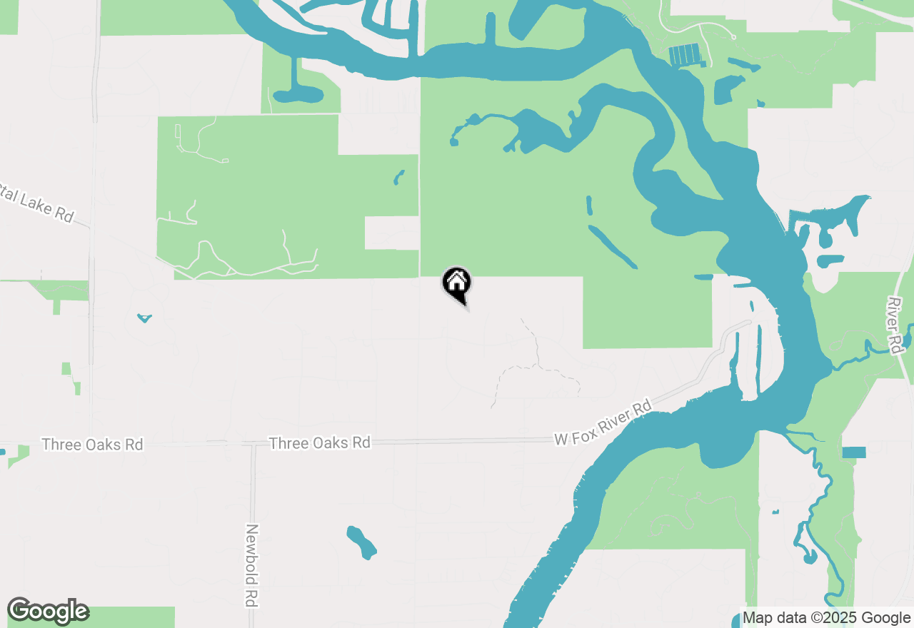 Map of 24881 N Black Walnut Terrace, Cary, IL 60013