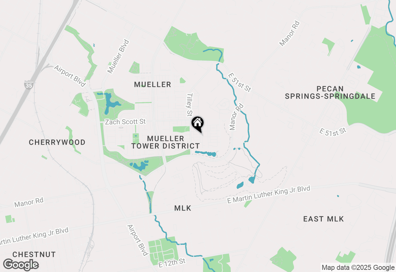 Map of 2922 Chennault St, Austin, TX 78723