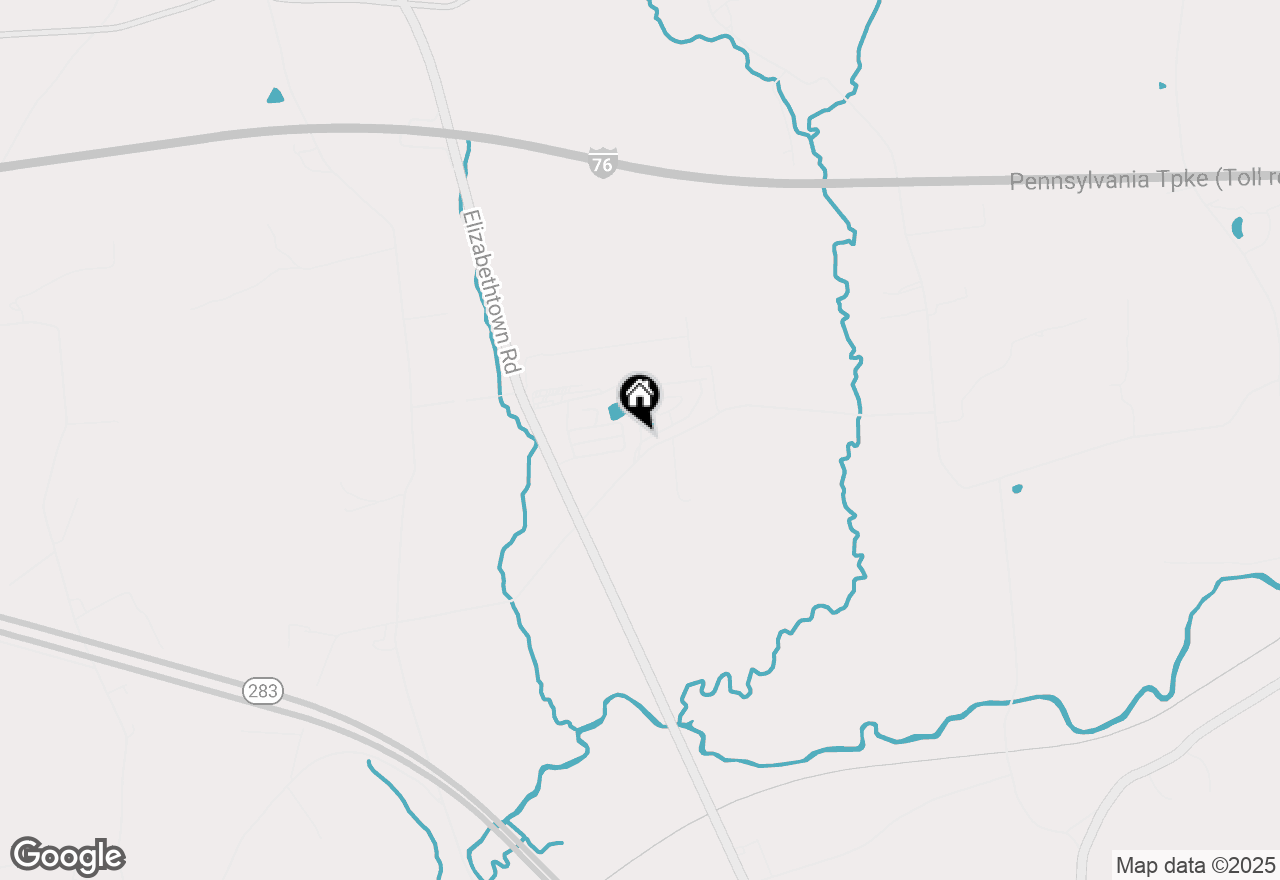 Map of 1 Oak Knoll Estate, Elizabethtown, PA 17022