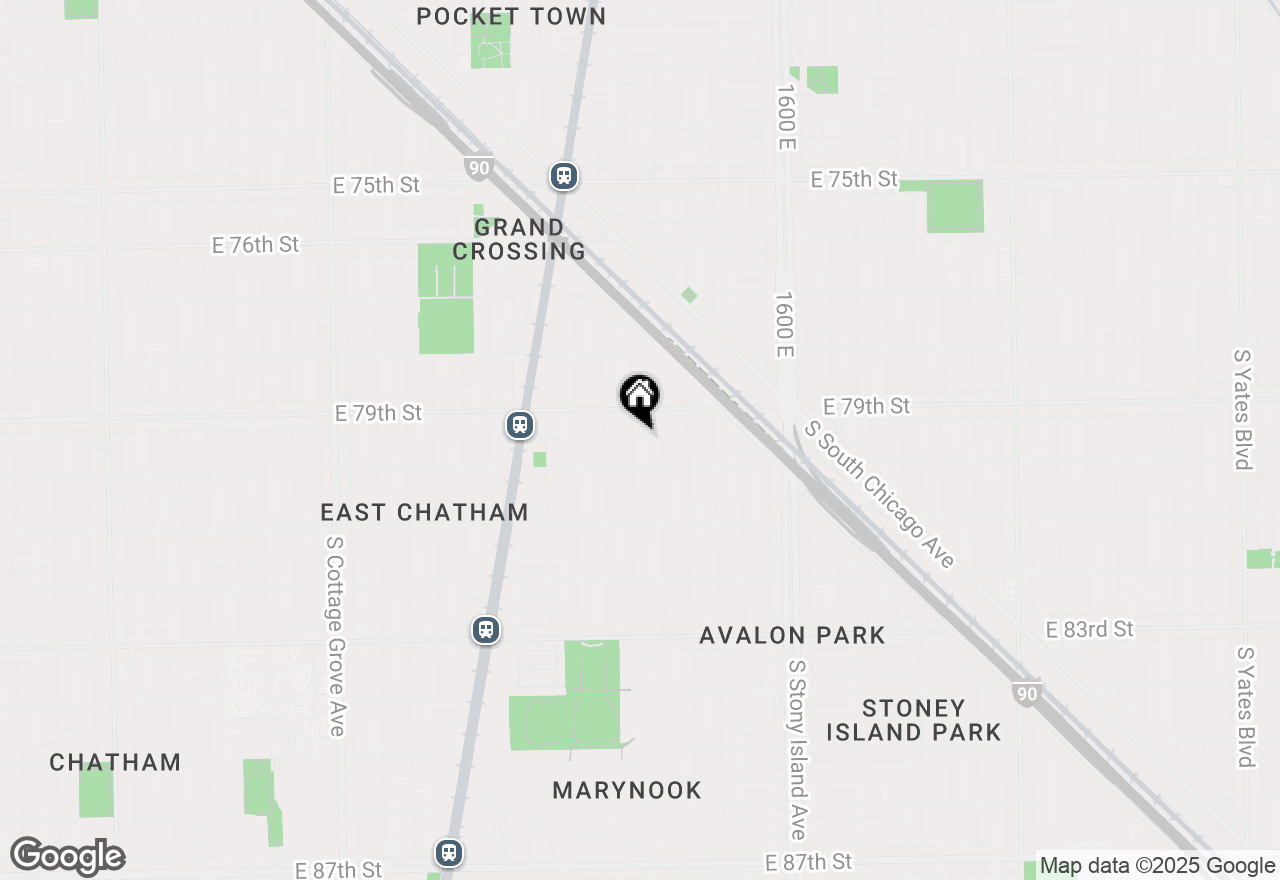 Map of 7930 S Kenwood Avenue, Chicago, IL 60619