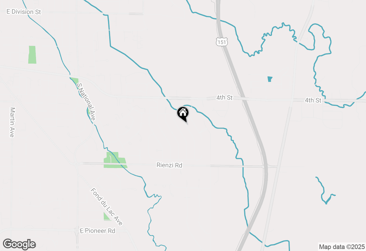 Map of 428 Sweetflag Ave, Fond Du Lac, WI 54935