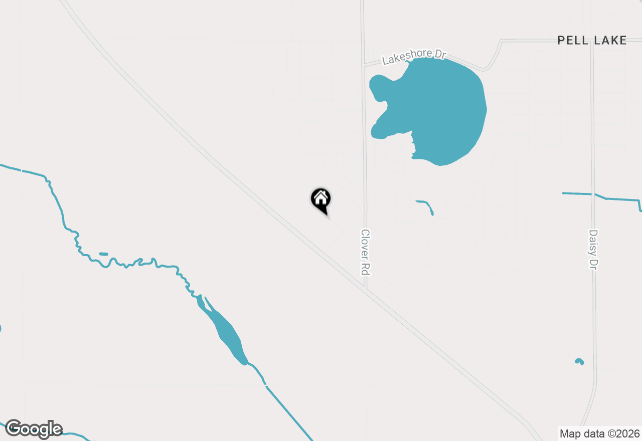 Map of W1383 W Post Rd, Genoa City, WI 53128