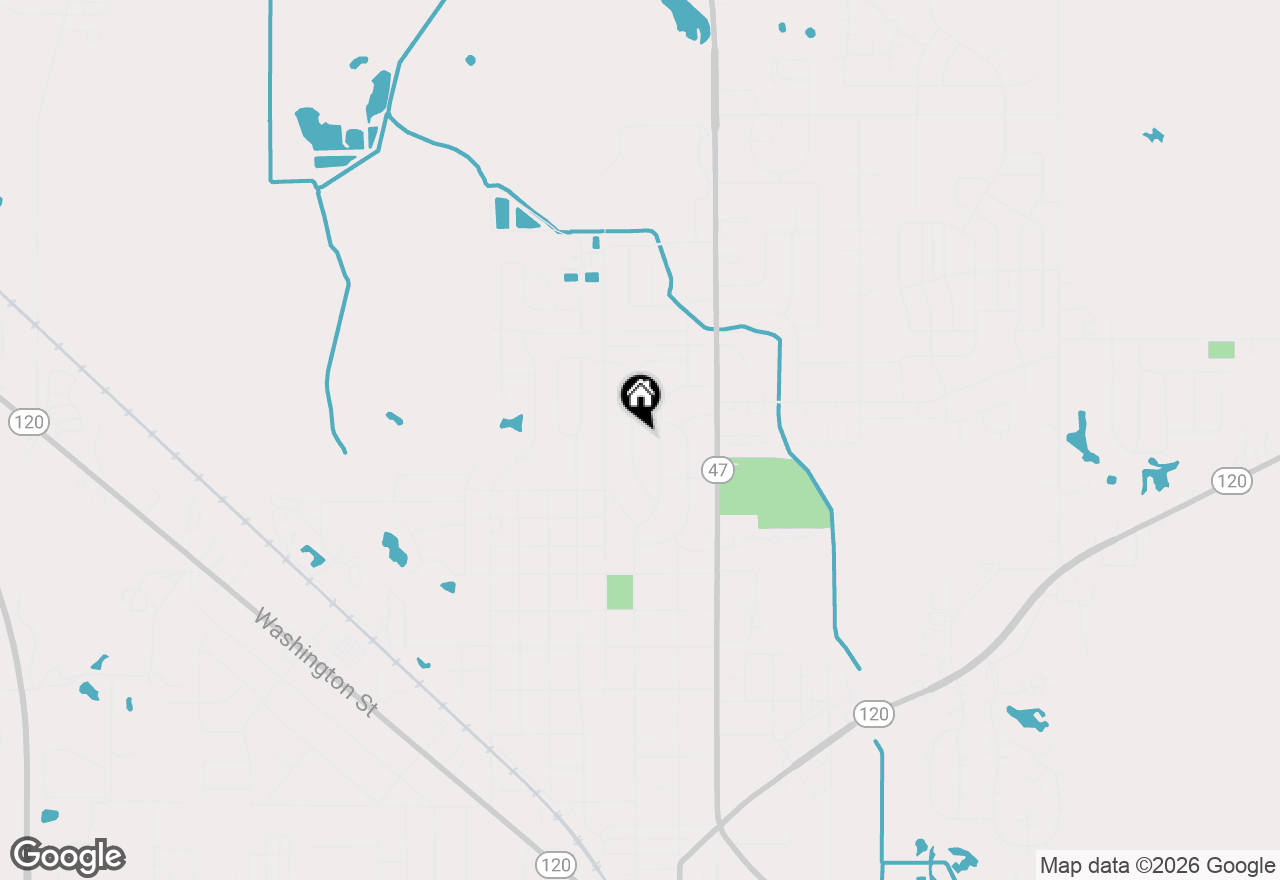 Map of 1536 Walnut Drive, Woodstock, IL 60098