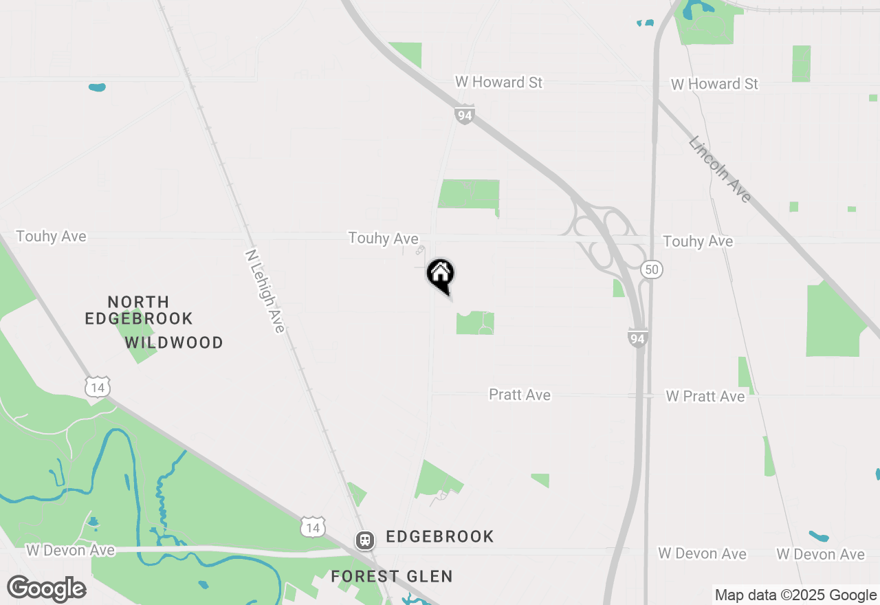 Map of 5340 Lunt Avenue, Skokie, IL 60077