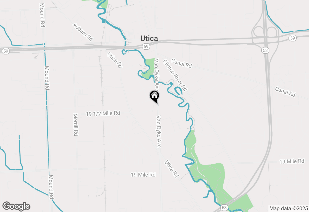 Map of 43911 Van Dyke Avenue, Sterling Heights, MI 48314