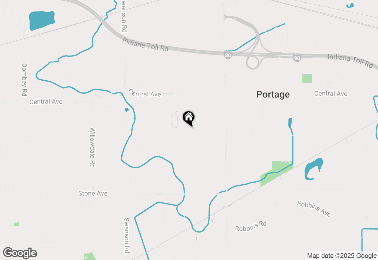 Map of 5860 Mulberry Avenue, Portage, IN 46368