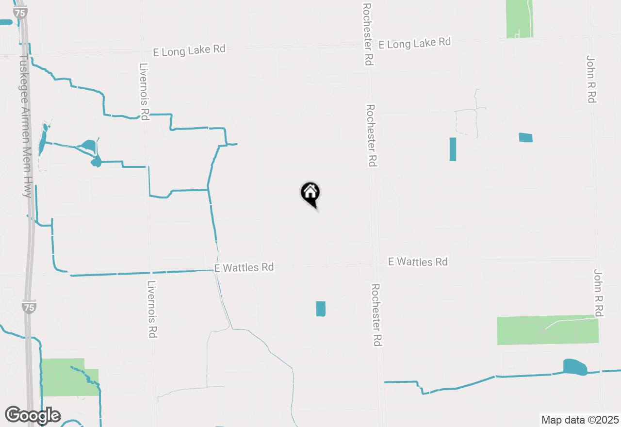 Map of 691 Barclay Drive, Troy, MI 48085