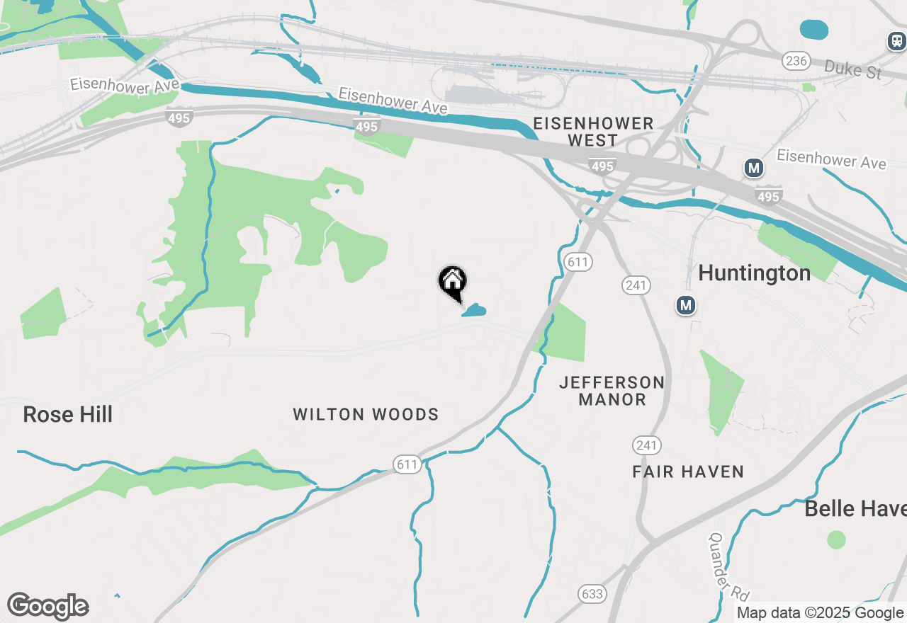 Map of 3393 Governors Crest Court, Alexandria, VA 22310