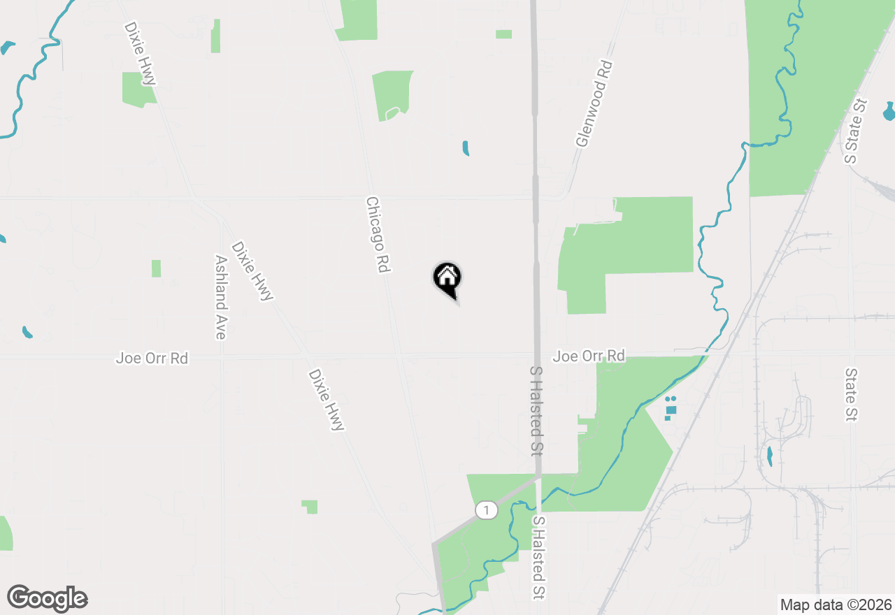 Map of 439 N Manchester Drive, Chicago Heights, IL 60411