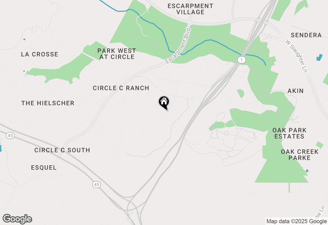 Map of 5604 Trelawney Ln, Austin, TX 78739
