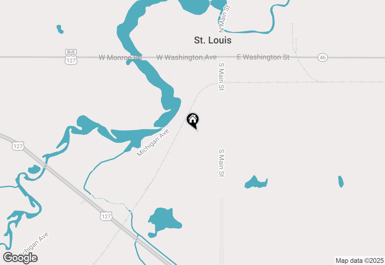 Map of 311 W State Street, St Louis, MI 48880