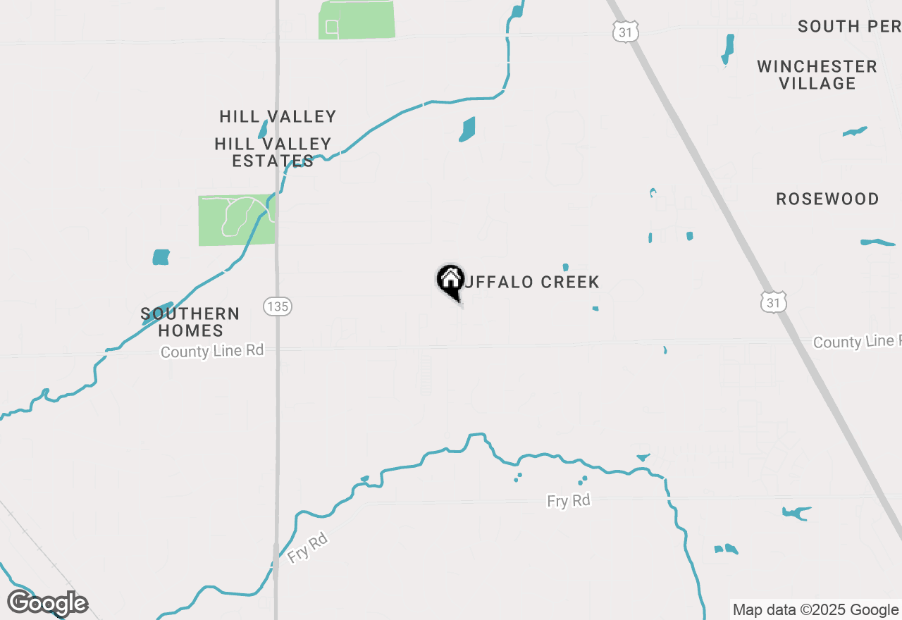 Map of 8910 Hunters Creek Drive #207, Indianapolis, IN 46227