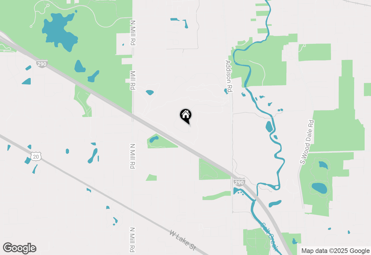 Map of 465 W Dominion Drive #1003, Wood Dale, IL 60191