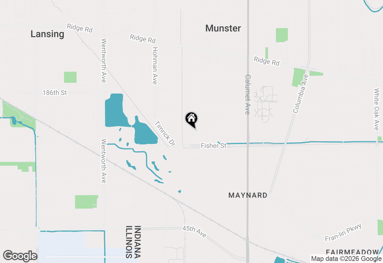 Map of 8750 Harrison Avenue #411, Munster, IN 46321