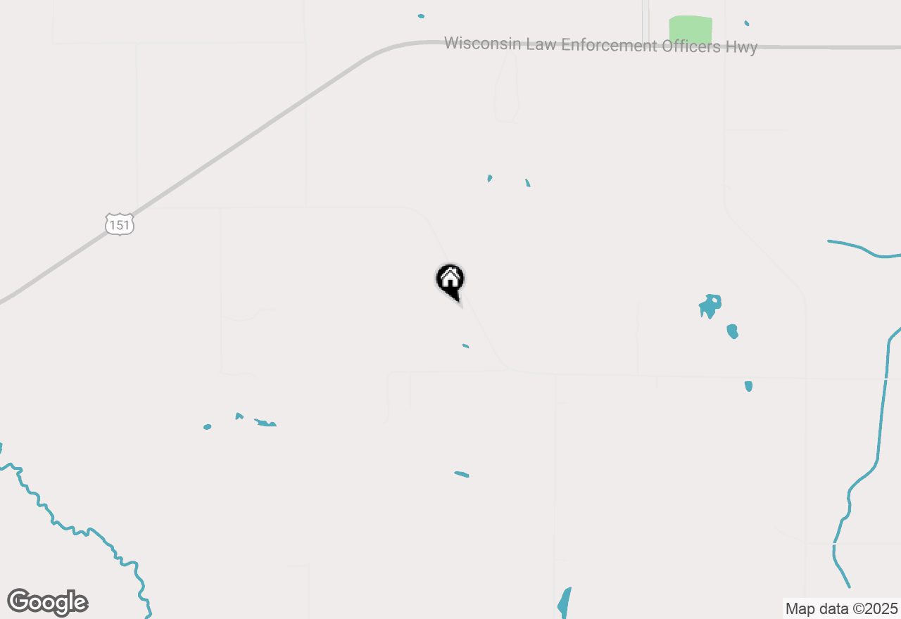 Map of Lt2 Carstens Lake Rd, Kiel, WI 53042