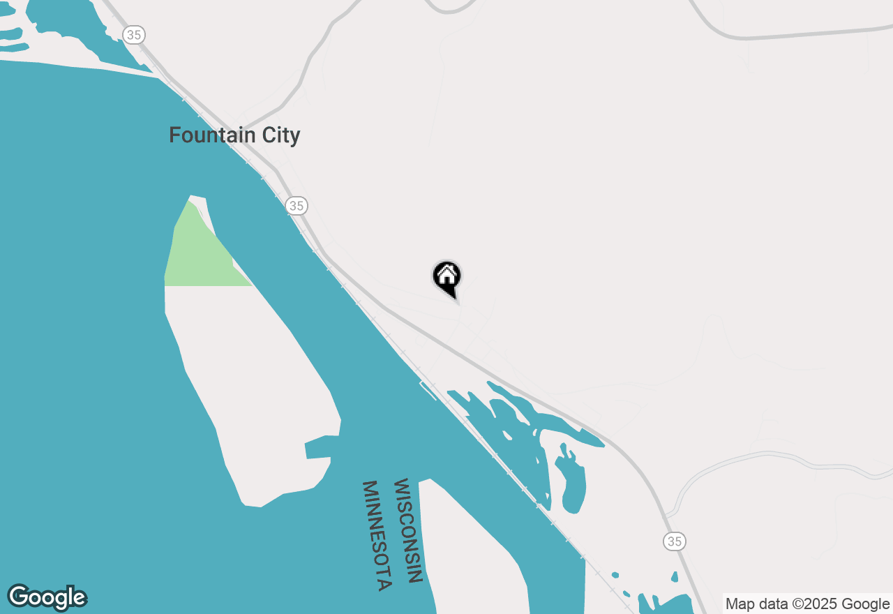 Map of 715 S Hill St, Fountain City, WI 54629