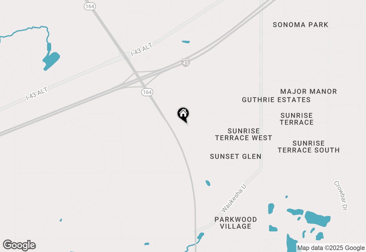 Map of Pcl0 Big Bend Dr, Big Bend, WI 53103