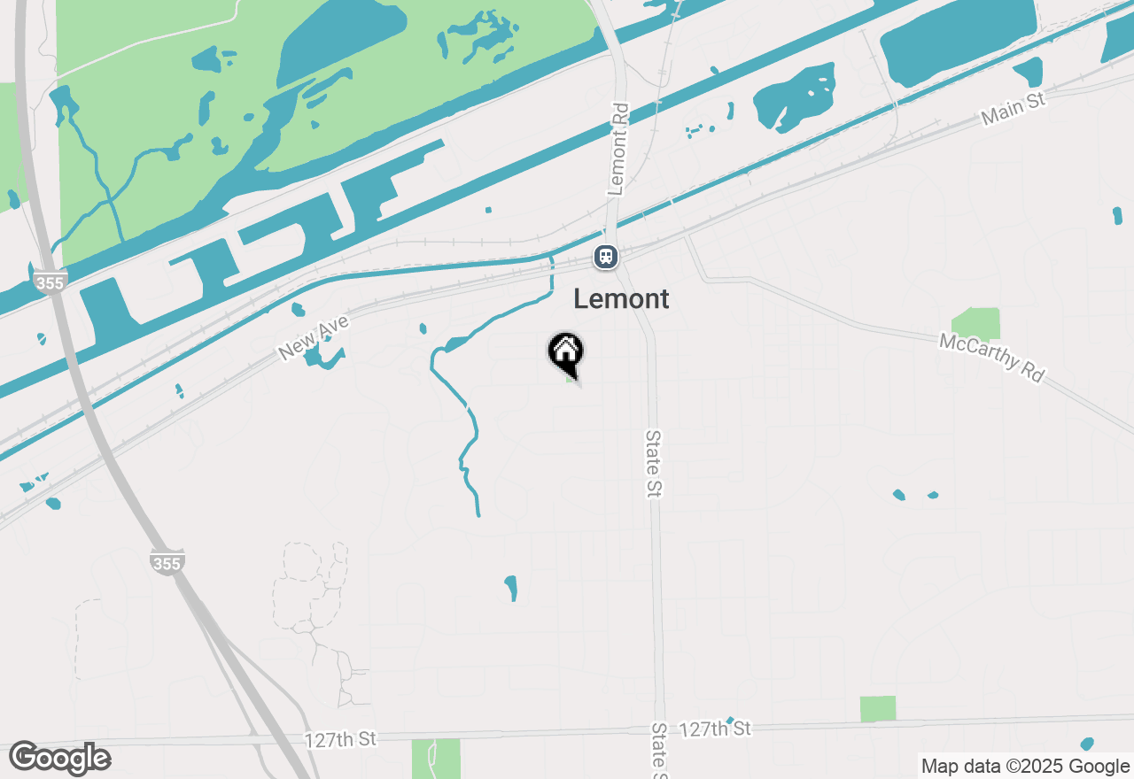 Map of 28 E Logan Street, Lemont, IL 60439
