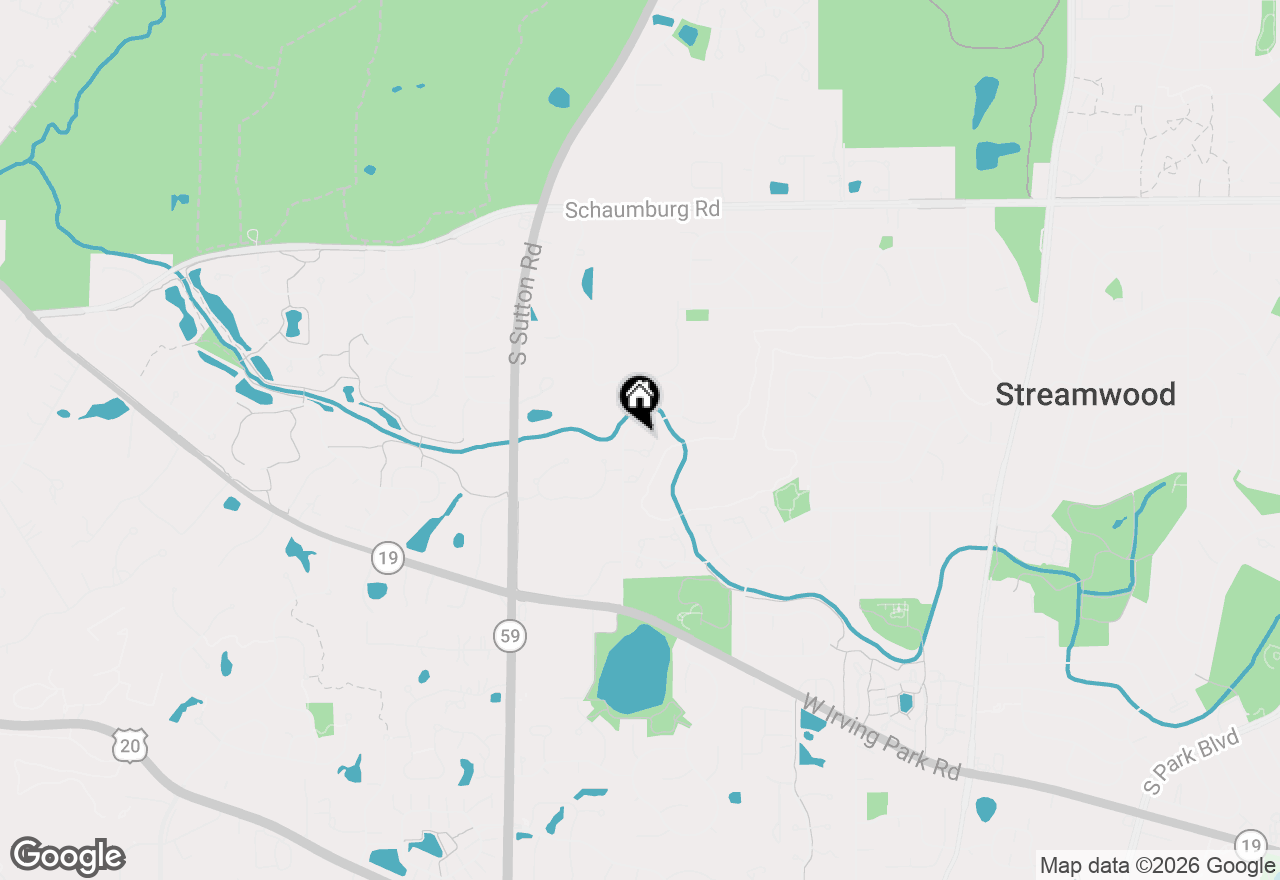 Map of 741 W Streamwood Boulevard #A, Streamwood, IL 60107