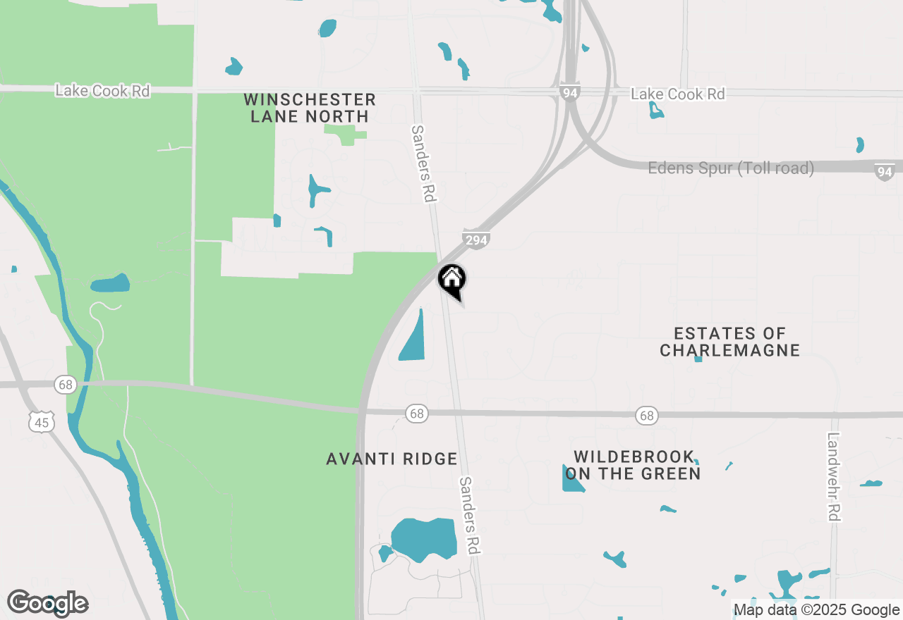 Map of 4080 Picardy Drive, Northbrook, IL 60062