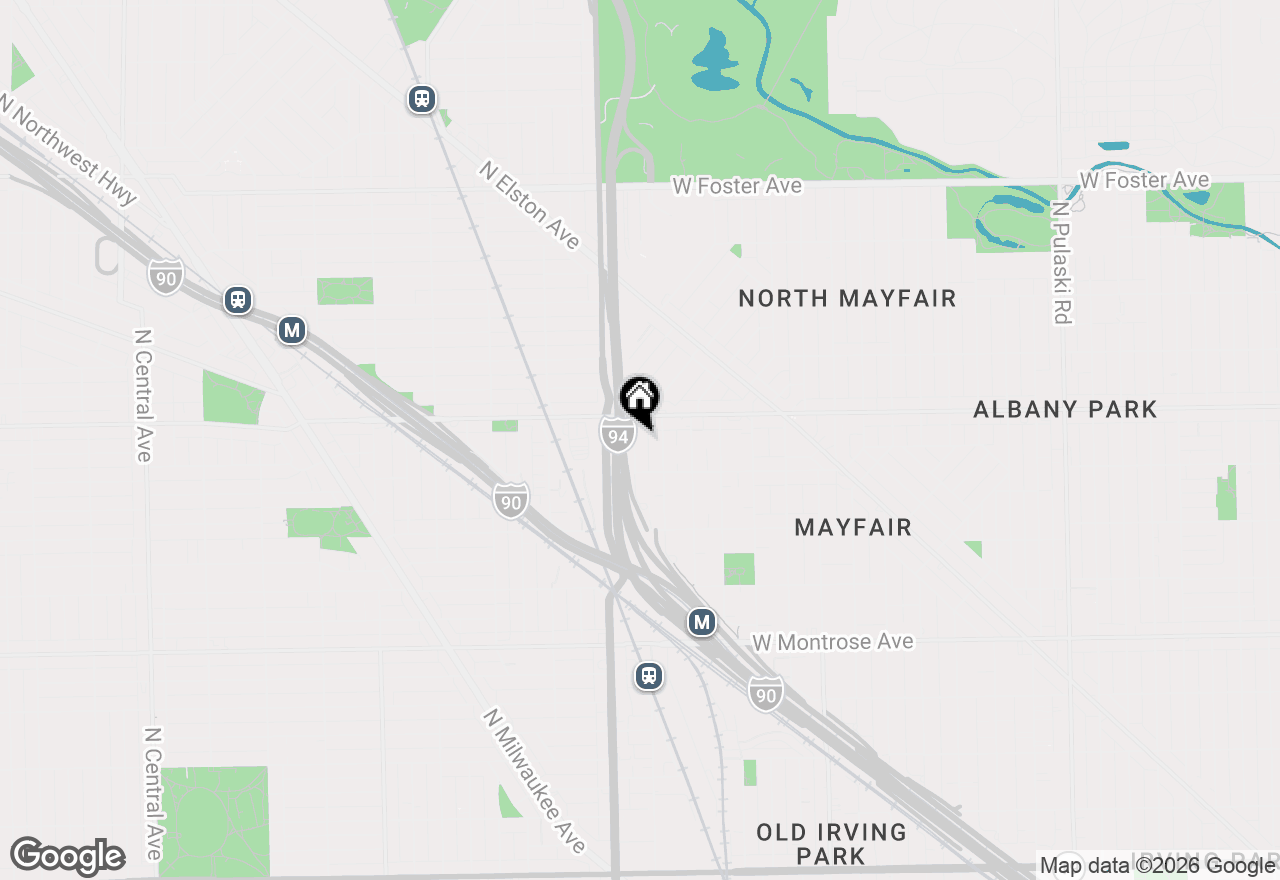 Map of 4735 N Keating Avenue, Chicago, IL 60630