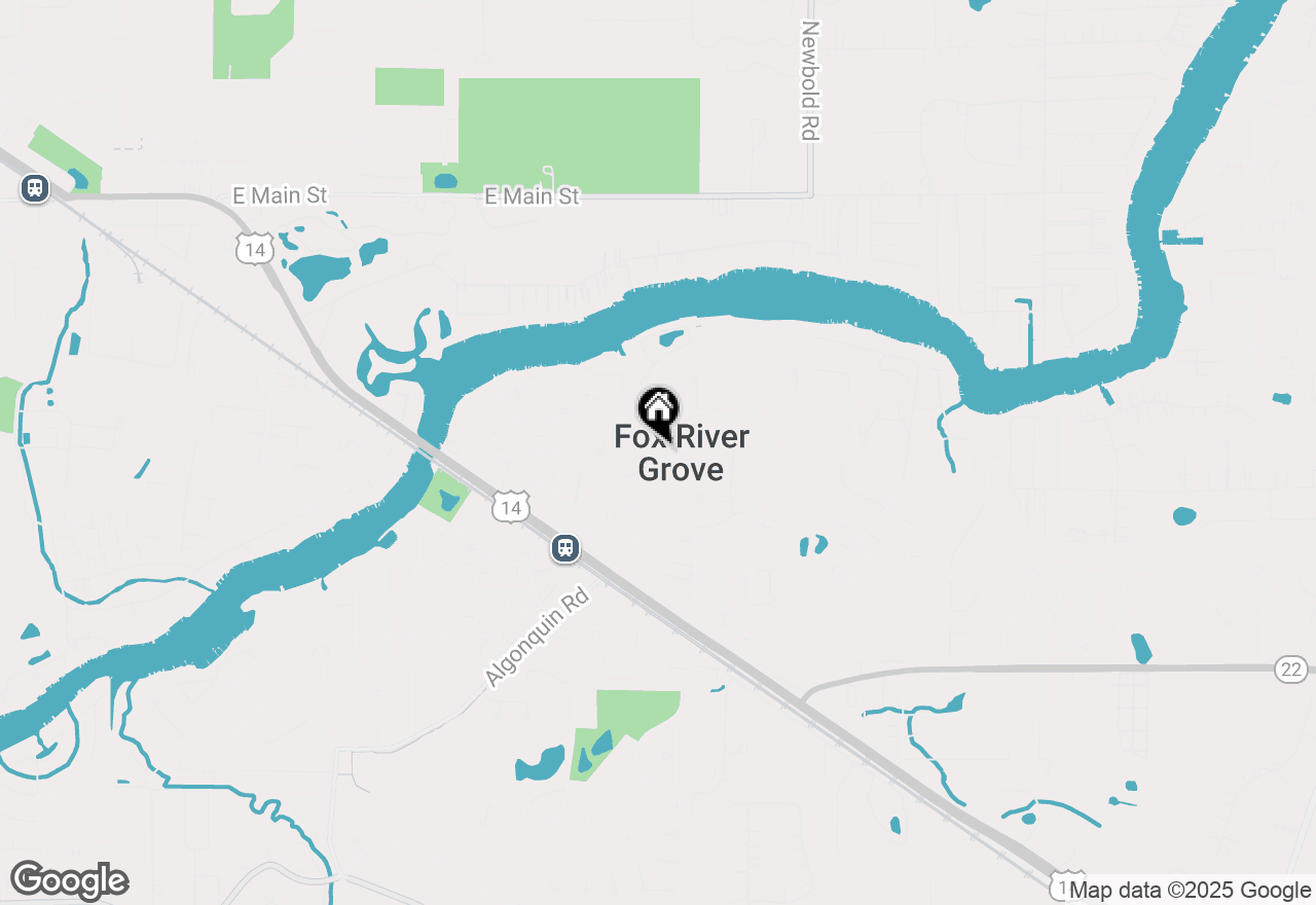 Map of 508 Skyline Drive, Fox River Grove, IL 60021