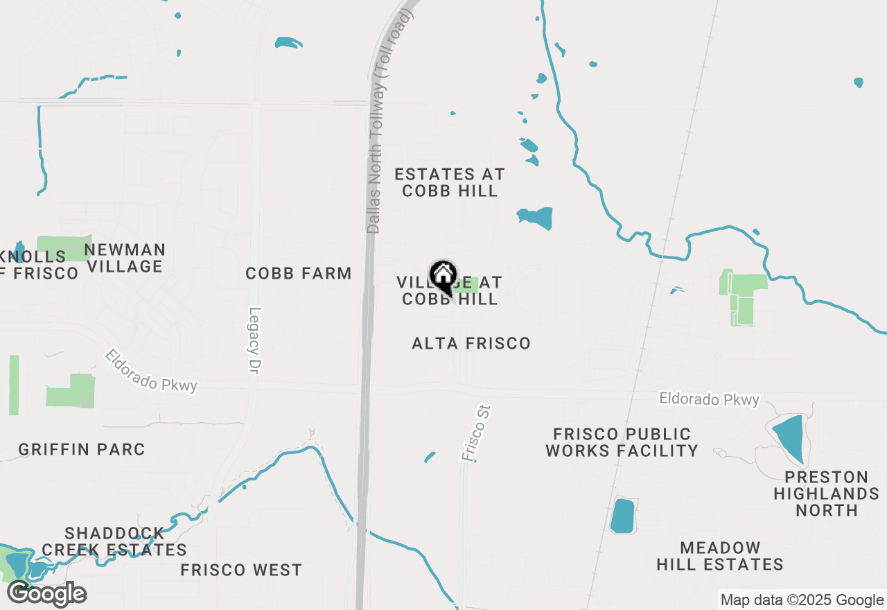 Map of 5928 Wallis Drive, Frisco, TX 75033