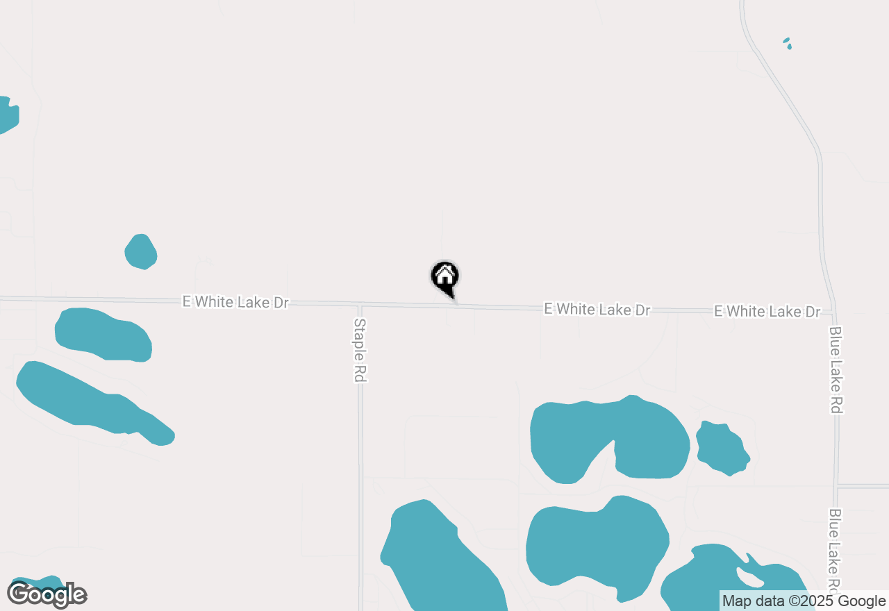 Map of 1961 E White Lake Drive, Twin Lake, MI 49457