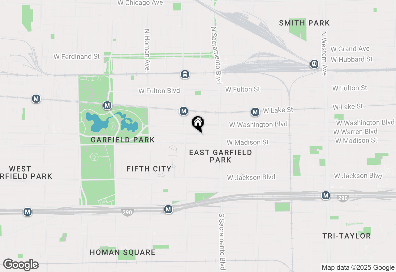 Map of 3113 W Warren Boulevard #401, Chicago, IL 60612