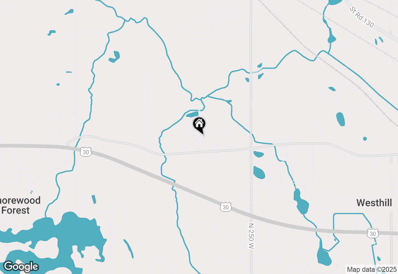 Map of 255 Tall Timbers Court, Valparaiso, IN 46385