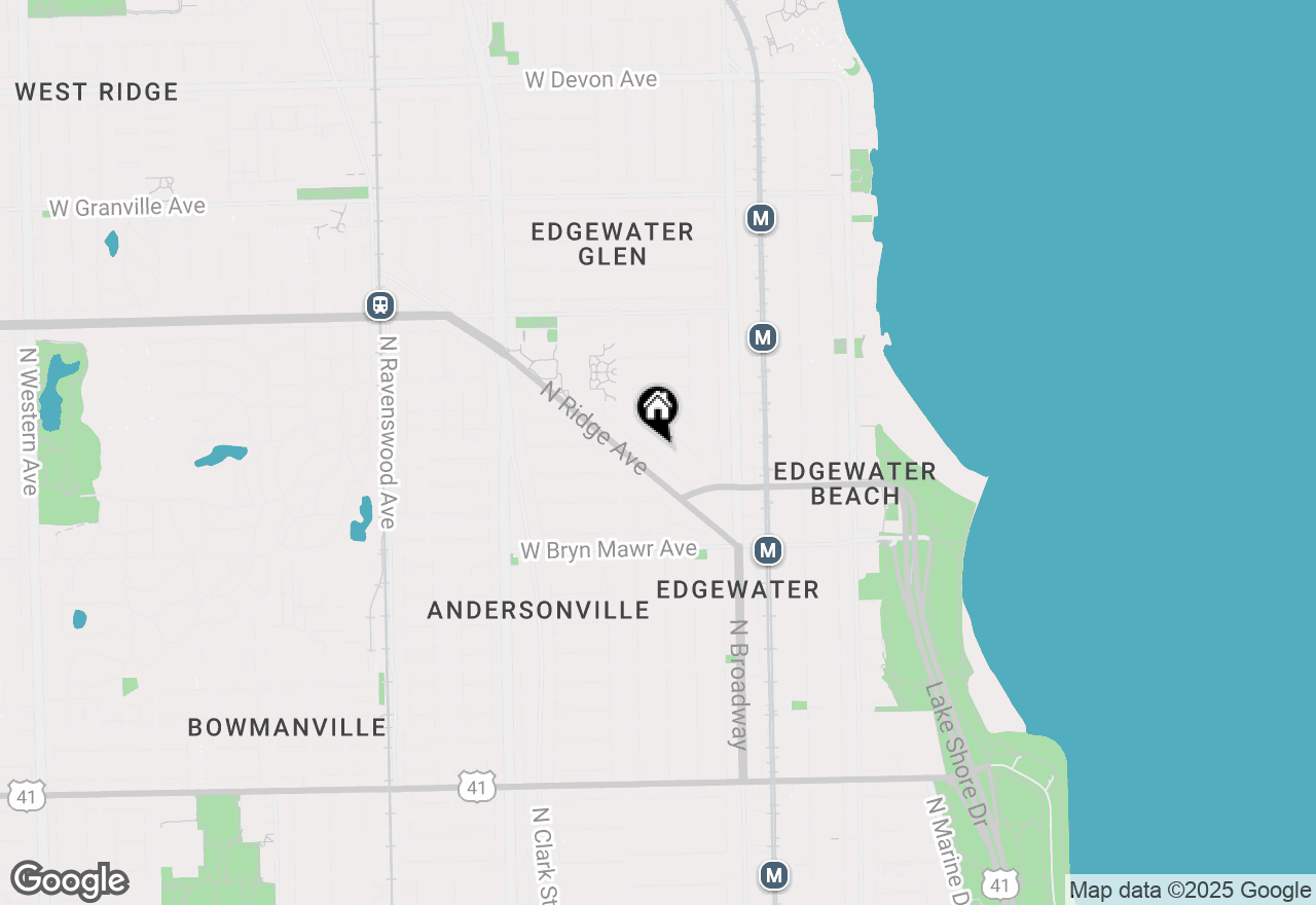 Map of 5734 N Wayne Avenue, Chicago, IL 60660