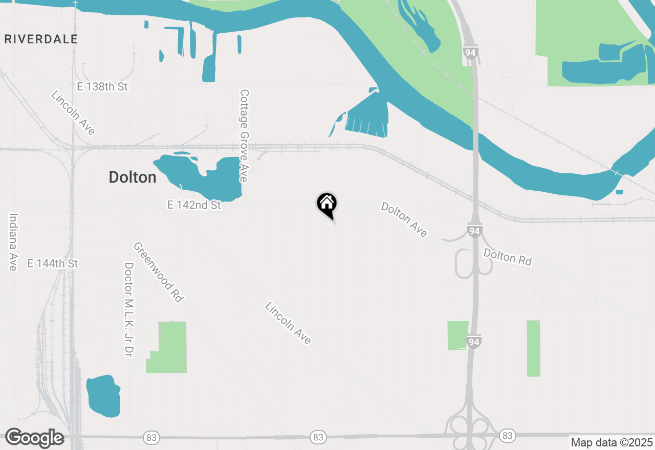 Map of 14234 Minerva Avenue, Dolton, IL 60419