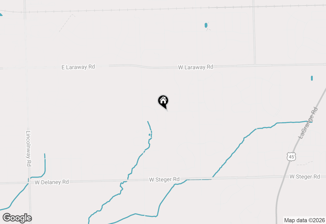 Map of 22602 Granite Drive, Frankfort, IL 60423