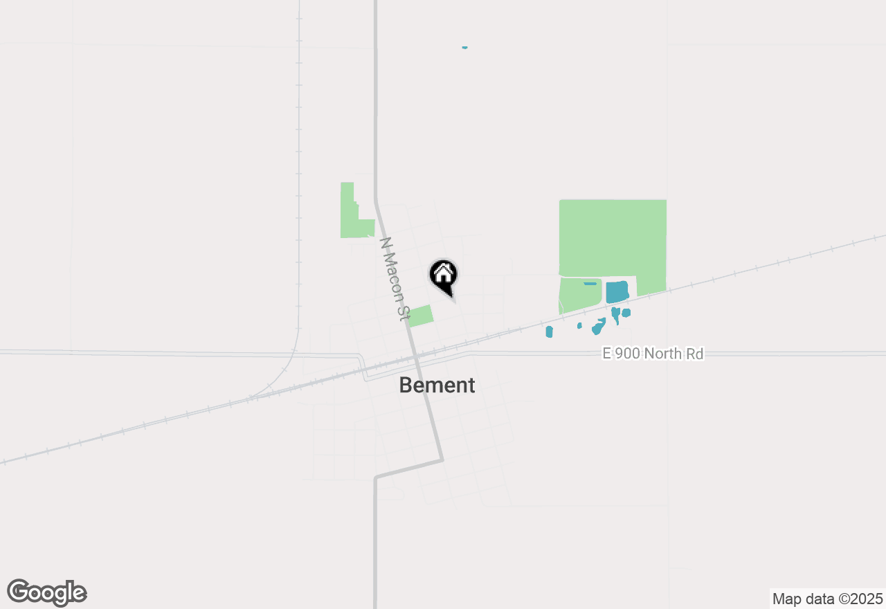 Map of 233 E Morris Street, Bement, IL 61813