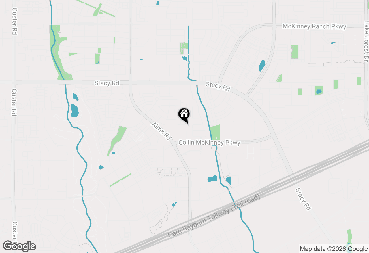 Map of 6709 Kingwood Drive, Mckinney, TX 75070