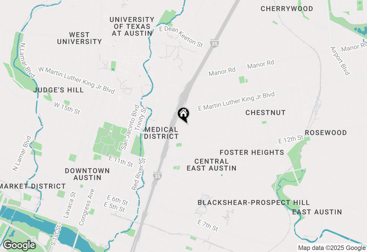 Map of 712 W 21st St #303, Austin, TX 78705