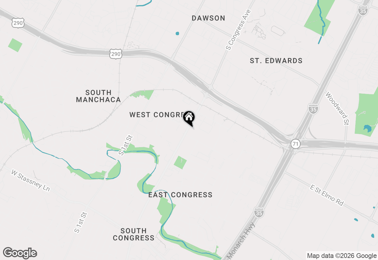 Map of 4361 S Congress Ave #236, Austin, TX 78745