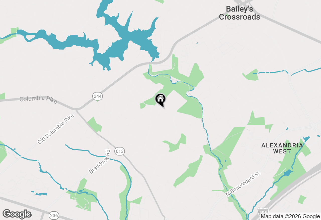 Map of 6216 Yellowstone Drive, Alexandria, VA 22312