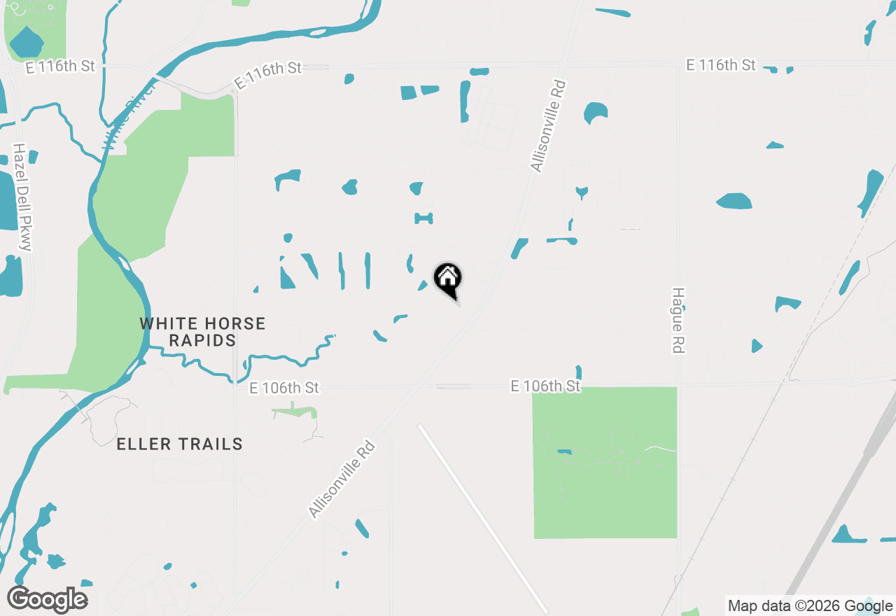 Map of 7496 Wood Court, Fishers, IN 46038