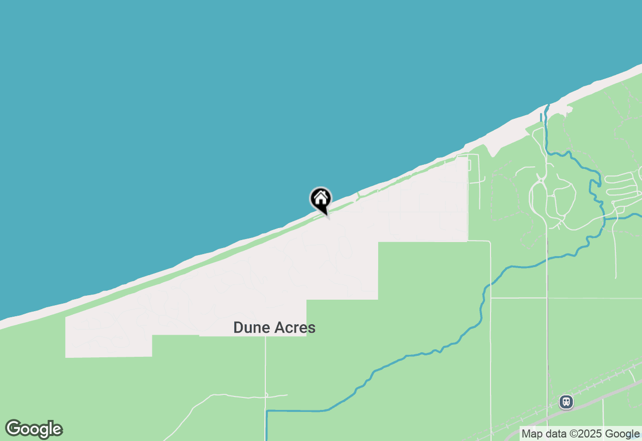 Map of 5 Beach Drive, Chesterton, IN 46304