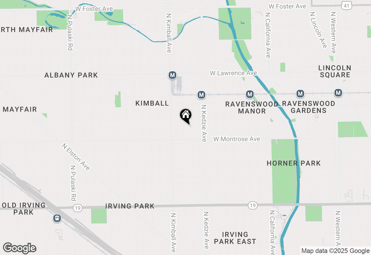 Map of 4444 N Spaulding Avenue, Chicago, IL 60625